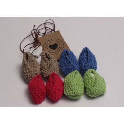 Baby Booties Colourburst 0-3 Mnths